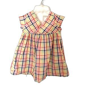 Hannah Andersson gingham dress size 100 4